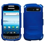 Solid Dark Blue Faceplate Hard Plastic Protector Snap-On Cover Case FOR Sam ....