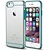 INVELLOP iPhone 6S case, Blue/Clear iPhone 6 / 6S Case [Prime Series] Scratch-Resistant Clear Slim Fit Cover with Shock Absorbent TPU Hybrid Bumper Protection iPhone 6 / 6S 4.7 Case (Blue/Clear)