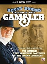 Kenny Rogers: Legend of the Gambler (3 Full-Length Movies: The Gambler, The Adventure Continues, & The Legend Continues) + Bonus: Kenny Rogers Collectors Edition Playing Cards!