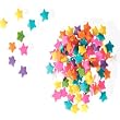 Stars Cake Decorations - Assorted Colors STARS EDIBLE Candy Confetti Sprinkles for Cakes, Cupcakes & Cookies