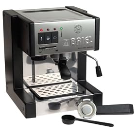 Briel ES200APG Multi-Pro Stainless Pump Espresso with Auto Espresso Flow by Briel