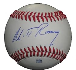 2012 Presidential Republican Candidate Mitt Romney Autographed Rolb Baseball, PSA/DNA Authenticated