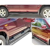 02-06 Acura MDX  03-08 Honda Pilot Black Nerf Bars by APS