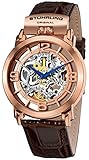 Stuhrling Original Men's 165F.334K14 "Classic Winchester General" 16k Rose Go...