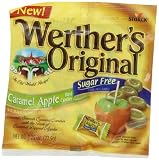 Werthers Original Sugar Free Caramel, Apple, 2.75-Ounce (Pack of 6)