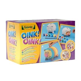 Crayola Oink! Oink! Make Your Own Piggy Bank