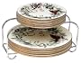 Lenox Winter Greetings 12-Piece Dinnerware Set with Bonus Caddy, Service for 6