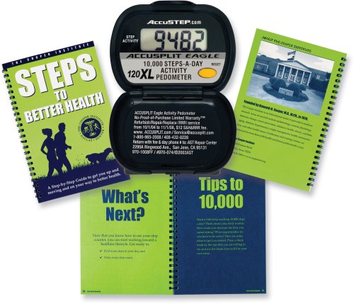 ACCUSPLIT AAS470 Cooper - Steps to Better Health, Activity Wellness Program