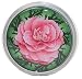 Circular Shaped Rose Belt Buckle