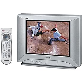 Panasonic CT-20SL14 20 Pure Flat TV (Silver) by Panasonic