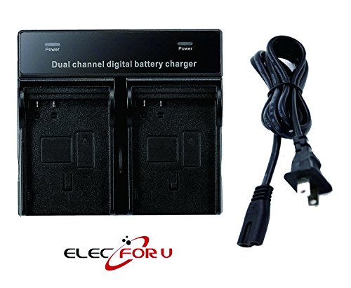 EN-EL15 Digita battery charger Brand New dual channel charger for Nikon ElecForU D810A D810 D800/D800E D750 D600/D610 D500 D7200 D7100 D7000 1 V1 Camera