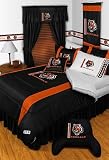 NFL Cincinnati Bengals Comforter and Sheets 4 Pc Twin Bedding Set