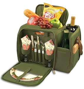 Malibu All-Inclusive Deluxe Picnic Basket For Two