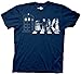 Ripple Junction Doctor WHO Men’s Short Sleeve T-Shirt Tardis Dalek Weeping Angel Cyberman Crossing Street Officially Licensed