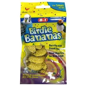 8in1 Birdie Bananas - Small Bird, 1.5-Ounces by 8 in 1