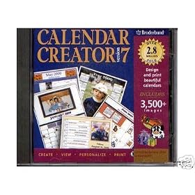 Calendar Creator 7 by 