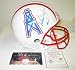 Warren Moon Autographed/Hand Signed Houston Oilers Full size Authentic Proline Football Helmet with
