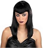Gothic Vampire Long Black Costume Wig
