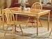 Kitchen & Housewares : Natural Finish Terracotta Tile Top Dining Table