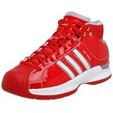 adidas Men's Pro Model 08 Team Color Basketball Shoe,Red/Red/Silver,6.5 M US
