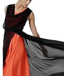 Petite  Full Length Chiffon  Ball Gown Evening Dress 