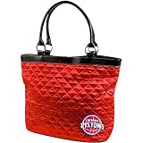 Detroit Pistons Quilted Tote, Bright Red