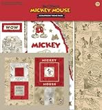 Disney 12 x 12 VINTAGE MICKEY MOUSE THEME PACK Scrapbook Paper Kit