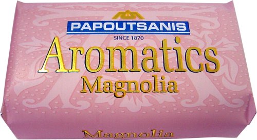 Papoutsanis Aromatics Greek Soap Magnolia 4 Oz Bar
