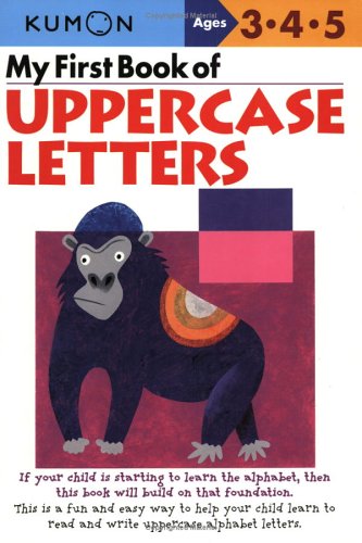 My First Book Of Uppercase Letters (Kumon Workbooks) under Preschool & Kindergarten in The Books Store