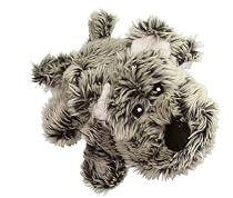 KONG Material Dog - Dr. Noys' Dog Toy, Frosty Dog, Small, Grey