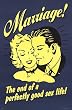 Marriage Poster 22-in x 35-in