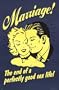 Marriage Poster 22-in x 35-in