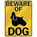 cocker_spaniel6cocker spaniel - BEWARE OF AMERICAN COCKER SPANIEL PARKING SIGN DOG