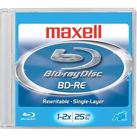 Maxell 631002 25 Gb Blu-Ray Bd-Re by Maxell