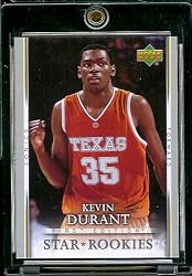 2007-08 Upper Deck First Edition # 202 Kevin Durant RC - NBA Basketball ROOKIE Trading Card in a Protective Display Case