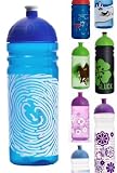 ISYbe 83977 Drink Bottle, 700ml Fingerprint, blue, available in multiple designs and 3 sizes (click to see)