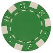 Da Vinci 50 Clay Composite Dice Striped 11.5-Gram Poker Chips