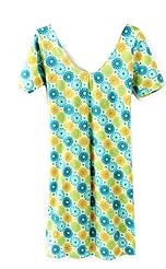 Sexy Floral Print Plaid Print  Dress