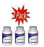 Morinda (Concentrated Herbal Noni Extract) - (100 Capsules) - Dietary Supplement 3 Pack