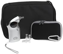 AlcoMate Prestige Breathalyzer, Silver
