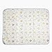 Elf Star Cotton Bamboo Fiber Breathable Waterproof Underpads Mattress Pad Sheet Protector for Children or Adults, Elephant and Giraffe Print, 12
