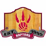 NBA Toronto Raptors 11-by-17 inch Established Wood Sign