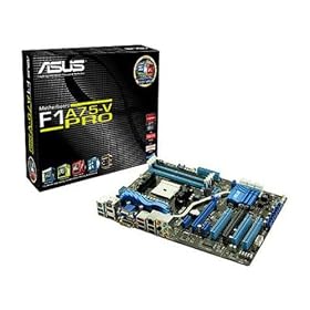 Asus F1A75-V Pro Motherboard (AMD FM1 Socket, DDR3, ATX, Auto Tuning)