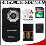 Bell & Howell Take 1 Digital Video Camcorder & Still Camera (Black) with 8GB Card + Accessory Kit