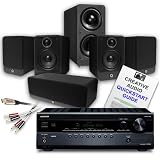 Creative Audio CA-HC2-BG Home Cinema System (Onkyo 308 Black + Q Acoustics 2000 5.1 Graphite + QED Cables). 2 Year Guarantee.