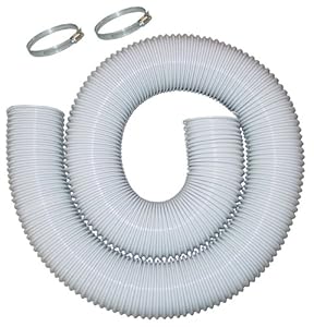  JDS Company 14030 Dust Collection Hose Kit 4-Inch x 10-Foot Heavy Duty Hose with Two Hose Clamps