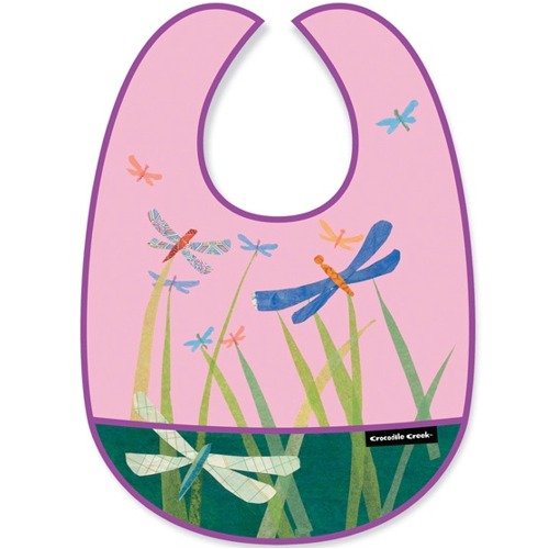 Childrens Toyshop  Apparel : Crocodile Creek Dragonflies Bib