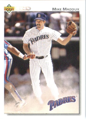 1992 Upper Deck # 330 Mike Maddux San Diego Padres Baseball Card