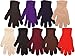Winter Gloves Magic Gloves Wholesale 12 Pairs- One Size Fits Most (Rainbow Assorted)