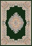 IMAGE OF Milliken Aubusson 7' 7 Square emerald Area Rug